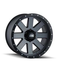 ION 134 Matte Gunmetal 17X8.5 5X127 6MM 83.82MM Wheel- ION-134-7873MG