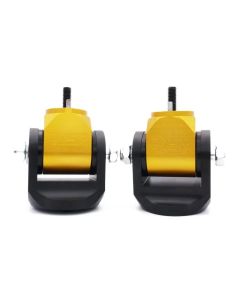 ISR Performance Billet Engine Mount Set with Poly Bushings - Nissan 350Z/G35 Z33 - IS-EMK-Z33-P
