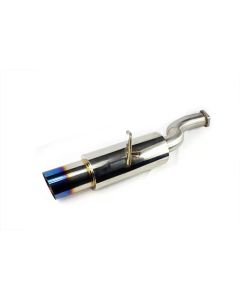 ISR Performance GT Single Exhaust - Hyundai Genesis Coupe 3.8 - Burnt Tip - IS-GT-GEN38-BT