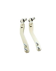 ISR Performance Pro Series OffSet Angled Front Tension Control Rods - 89-94 (S13) Nissan 240sx - IS-FTC-NS13-PRO-A