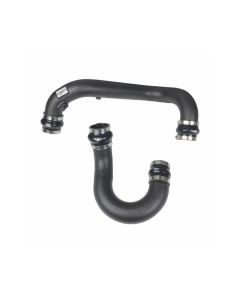 Injen 18-19 Audi S4/S5 (B9) V6 3.0L Turbo Wrinkle Black Intercooler Piping - SES3082ICPWB