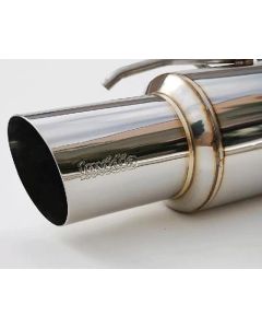 Invidia 08+ WRX Hatch RACING Stainless Steel Tip Cat-back Exhaust - HS08SW5GTR