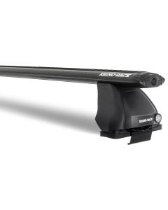 Rhino-Rack 19-21 Chevrolet Silverado 1500 4 Door Pick Up Vortex 2500 2 Bar Roof Rack - Black - JA8133