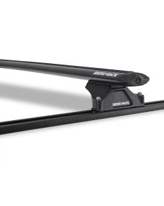 Rhino-Rack 97-01 Honda CR-V 4 Door SUV Vortex RLTP Track Mount 2 Bar Roof Rack - Black - JA8705