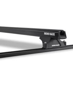 Rhino-Rack 99-07 Ford F250 4 Door Pick Up Heavy Duty RLTP Track Mount 2 Bar Roof Rack - Black - JA8716