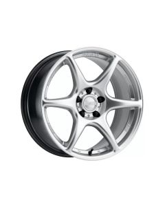 Kansei K11S Tandem 18x9in / 5x114.3 BP / 35mm Offset / 73.1mm Bore - Hyper Silver Wheel - K11S-189012+35