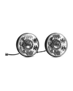 KC HiLiTES 07-18 Jeep JK (Not for Rubicon/Sahara) 7in. Gravity LED Pro DOT Headlight (Pair Pack Sys) - 42341