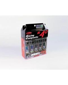 Project Kics 12x1.25 R40 Lug Nuts - Neo Chrome (16+4 Locks) - KRC13N