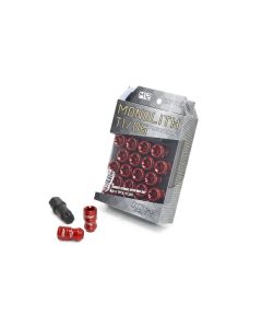 Project Kics Monolith T1/06 Red 12x1.50 Lug Nut Set