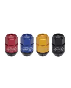 Project Kics Leggdura Black 35mm 12x1.25 Closed End Shell Type Lug Nuts