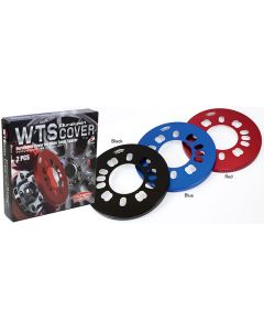 Project Kics Wide Tread Spacer Red Duralumin Cover