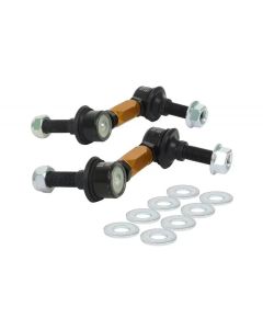 Whiteline 03+ Nissan 350z Z33 / 07-08 Infiniti G35 (Exc AWD) Fr Swaybar-Link Assy HD Adj Steel Ball - KLC110