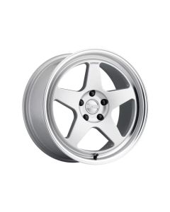 Kansei K12H Knp 17x9in / 5x120 BP / 22mm Offset / 72.56mm Bore - Hyper Silver Wheel - K12H-179018+22