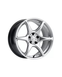 Kansei K11S Tandem 18x9in / 5x114.3 BP / 12mm Offset / 73.1mm Bore - Hyper Silver Wheel - K11S-189012+12