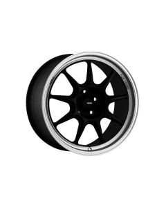 Konig Countergram 17x8 4x100 ET45 Matte Black / Matte Machined Lip - CT87100455