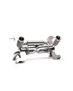 ARMYTRIX Stainless Steel Valvetronic Muffler Lamborghini Huracan Performante | EVO 2017+- ARMY-LBH64S-C