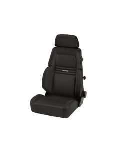 Recaro Comfort Seat Expert S 3 Point Belt  Black Nardo | Black Nardo Silver Logo- LTF.00.000.NN11