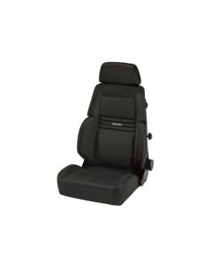 Recaro Comfort Seat Expert M 3 Point Belt Black Nardo | Black Nardo Silver Logo- LTW.00.000.NN11