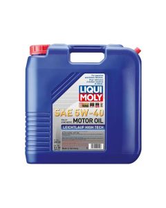 LIQUI MOLY 20L Leichtlauf (Low Friction) High Tech Motor Oil SAE 5W40 - 20122