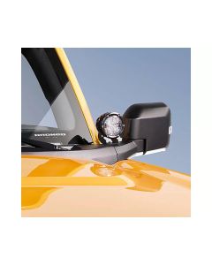 Ford Racing Mirror Mounted 4in Rigid LED Lights Kit Ford Bronco 2021+- FORD-M-15200K-BML