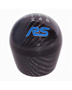 Ford Racing Focus RS Black Carbon Fiber Shift Knob 6 Speed - M-7213-FRSCF
