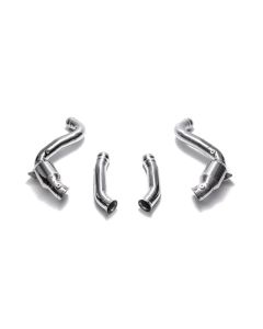 ARMYTRIX Sport Cat-Pipe with 200 CPSI Catalytic Converter Mercedes-Benz C63 AMG | AMG S W205 2015-2020- ARMY-MB056-CD