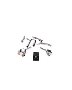 ARMYTRIX Stainless Steel Valvetronic Catback Exhaust System Mercedes-Benz E43 AMG | E400 AMG W213 Non-Opf 2016-2018- ARMY-MB1345-C