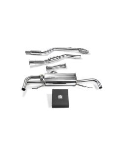 ARMYTRIX Stainless Steel Valvetronic Catback Exhaust System Mercedes-Benz GLC250 | GLC300 X253 Euro 5 2019+- ARMY-MB532-BLC