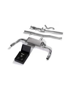 ARMYTRIX Stainless Steel Valvetronic Exhaust System Mercedes-Benz A35 AMG W177 2019-2021- ARMY-MB773-C
