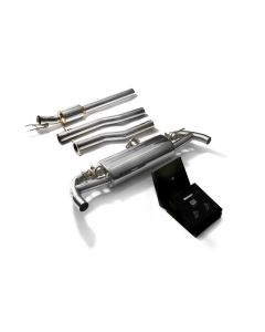 ARMYTRIX Stainless Steel Valvetronic Catback Exhaust System Mercedes-Benz GLA45 AMG X156 2014-2018- ARMY-MBG45-C