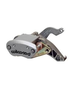 Wilwood Caliper-MC4 Mechanical-L/H - Silver No Logo 1.19in Piston .81in Disc - 120-12070