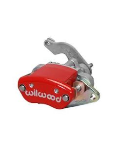 Wilwood Caliper-MC4 Mechanical-R/H - Red w/ Logo 1.19in Piston .81in Disc - 120-12069-RD