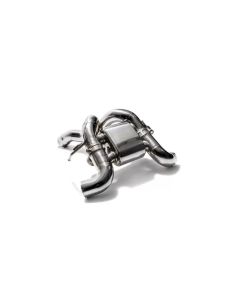 ARMYTRIX Stainless Steel Valvetronic Muffler McLaren 540C | 570GT | 570S 2015-2019- ARMY-MC5XS-C