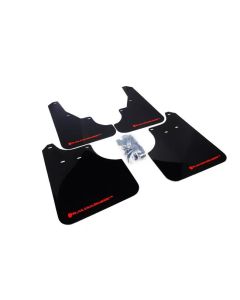 Rally Armor 09-13 Subaru Forester Black UR Mud Flap w/ Red Logo - MF11-UR-BLK/RD