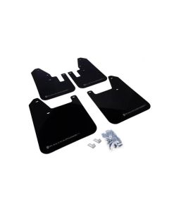 Rally Armor UR Mud Flap Set Black w/Grey Logo Subaru Forester 98-02- RALL-MF13-UR-BLK/GRY