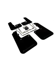 Rally Armor 15-18 VW Jetta Black UR Mud Flap w/Grey Logo - MF42-UR-BLK/GRY
