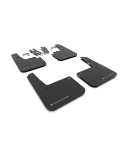 Rally Armor 18-23 Hyundai Kona Black UR Mud Flap w/Grey Logo - MF63-UR-BLK/GRY