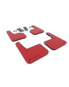 Rally Armor Red UR Mud Flap Black Logo Hyundai Kona 2018-2022- RALL-MF63-UR-RD/BLK