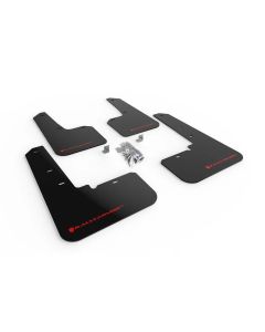 Rally Armor 20-25 Subaru Outback Black UR Mud Flap w/Red Logo - MF66-UR-BLK/RD