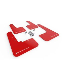 Rally Armor Red UR Mud Flap w/ White Logo Subaru Outback 2020-2022- RALL-MF66-UR-RD/WH