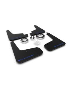 Rally Armor Black Mud Flap w/ Blue Logo Tesla Model Y 2020-2021- RALL-MF72-UR-BLK/BL