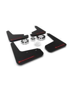 Rally Armor Black Mud Flap w/ Red Logo Tesla Model Y 2020-2021- RALL-MF72-UR-BLK/RD