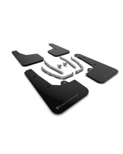 Rally Armor Black UR Mudflap with Grey Logo Hyundai Tucson 2022- RALL-MF75-UR-BLK-GRY