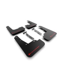 Rally Armor Black UR Mudflap with Red Logo Hyundai Elantra N | N Line 2022- RALL-MF79-UR-BLK-RD