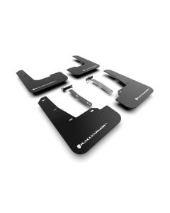 Rally Armor Black UR Mudflap with White Logo Hyundai Elantra N | N Line 2022- RALL-MF79-UR-BLK-WH