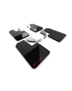 Rally Armor Black Mud Flap/Red Logo Ford Bronco 2021-2023- RALL-MF85-NO-ST-RD