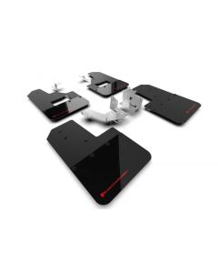 Rally Armor Black Mud Flap/Red Logo Ford Bronco 2021-2023- RALL-MF85-RB-PL-RD