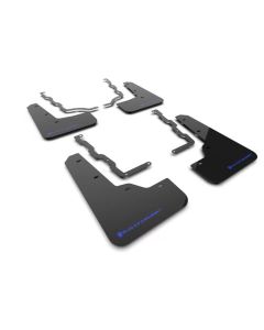 Rally Armor Black Mudflap with Blue Logo Ford Puma ST 2020-2022- RALL-MF86-UR-BLK-BL