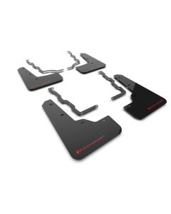 Rally Armor Black Mudflap with Red Logo Ford Puma ST 2020-2022- RALL-MF86-UR-BLK-RD