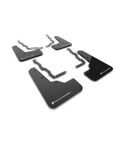 Rally Armor Black Mudflap with White Logo Ford Puma ST 2020-2022- RALL-MF86-UR-BLK-WH